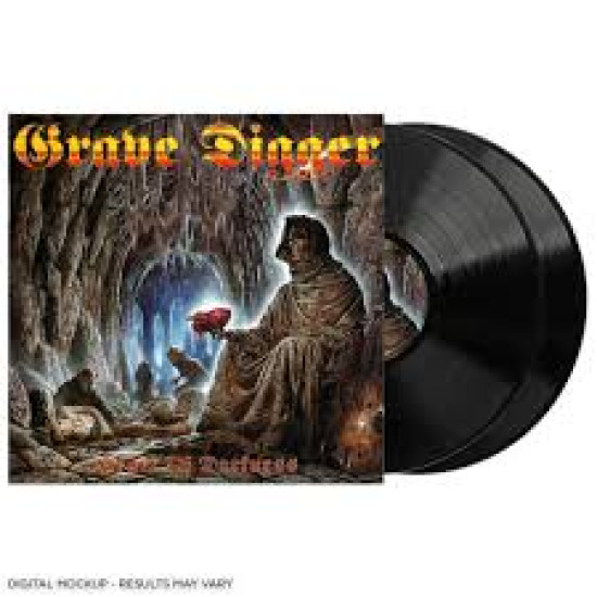 GRAVE DIGGER HEART OF DARKNESS 2 LP LIMITED