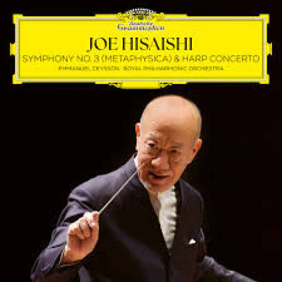 JOE HISAISHI, ROYAL PHILHARMONIC ORCHESTRA – SYMPHONY N.3 “METAPHYSICA” & HARP CONCERTO 2 LP LIMITED