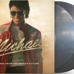 MICHAEL JACKSON MICHAEL SONGS FROM THE MOTION PICTURE 2 LP LIMITED 2