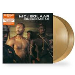 MC SOLAAR CINQUIÈME AS 2 LP LIMITED GOLD