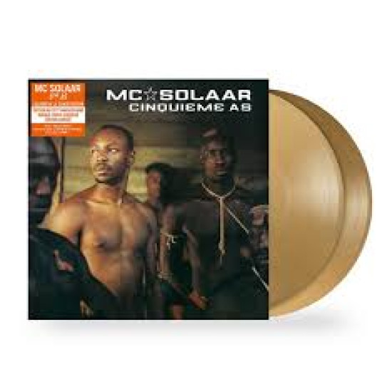 MC SOLAAR CINQUIÈME AS 2 LP LIMITED GOLD