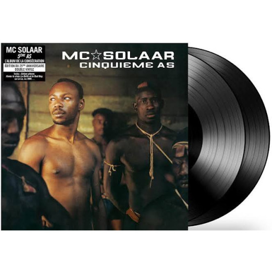 MC SOLAAR CINQUIÈME AS 2 LP LIMITED BLACK
