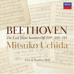 MITSUKO UCHIDA – BEETHOVEN: THE LAST THREE PIANO SONATAS CD LIMITED