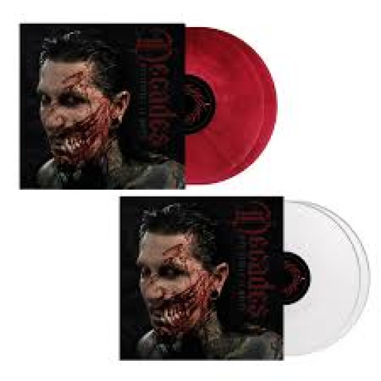 MOTIONLESS IN WHITE DECADES 2 LP LIMITED BLACK & RED