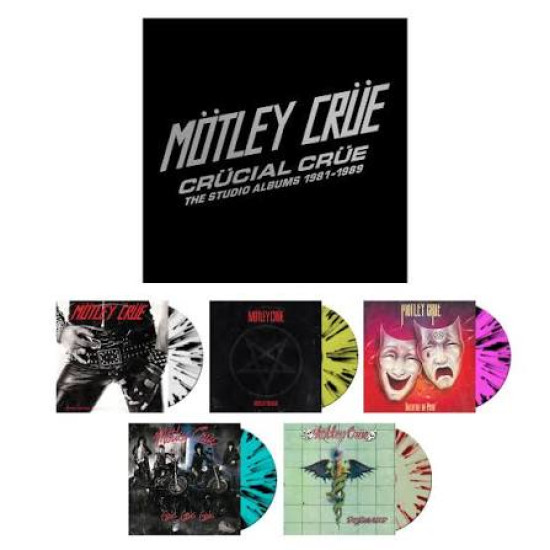 MOTLEY CRUE – CRUCIAL CRUE 5 CD BOX