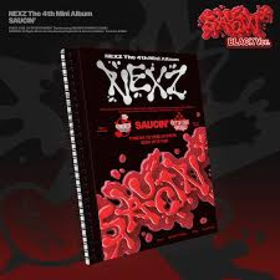 NEXZ  SAUCIN’ BLACK VERSION CD LIMITED K POP