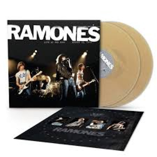 RAMONES LIVE AT THE ROXY, 8/12/76 2 LP LIMITED BROWN