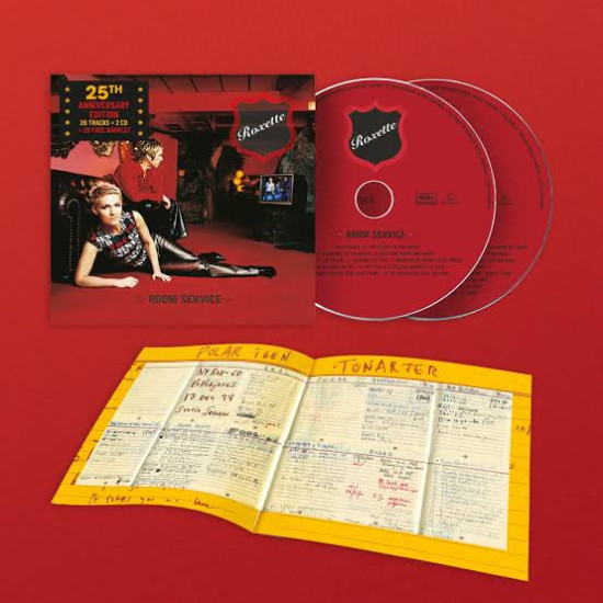 ROXETTE ROOM SERVICE (25TH ANNIVERSARY) 2 CD LIMITED 