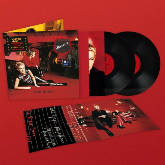 ROXETTE ROOM SERVICE (25TH ANNIVERSARY) 2 LP LIMITED BLACK