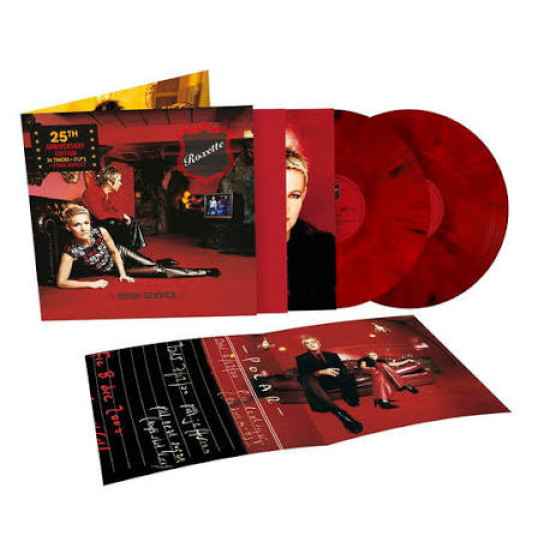 ROXETTE ROOM SERVICE (25TH ANNIVERSARY) 2 LP LIMITED BLACK & RED