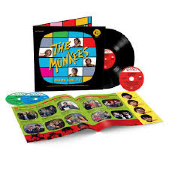 THE MONKEES MADE FOR TV: FAVORITE EPISODES (4Blu ray Mixed ) 1 LP 2 CD 1 BLU RAY BOX LIMITED