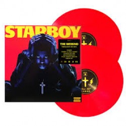 THE WEEKND STARBOY TRANSLUCENT RED VINYL LIMITED