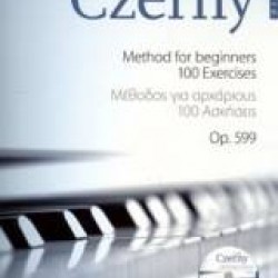 CZERNY Carl opus 599 method for beginners 100 exercises