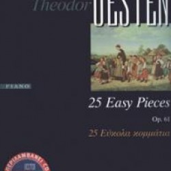 OESTEN 25 EASY PIECES op. 61 for piano