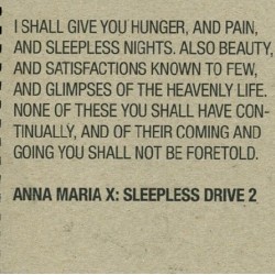 ANNA MARIA X SLEEPLESS DRIVE 2