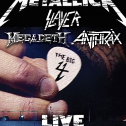 metallica slayer megadeth anthrax limited edition collectors box the big 4 live from sofia bulgaria dvd cd