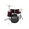 DIMAVERY DS-200 DRUM SET WINE RED