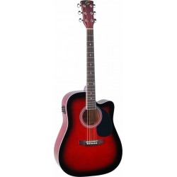 ELECTRACOUT GUITARS SOUNDSATION YELLOWSTONE RED