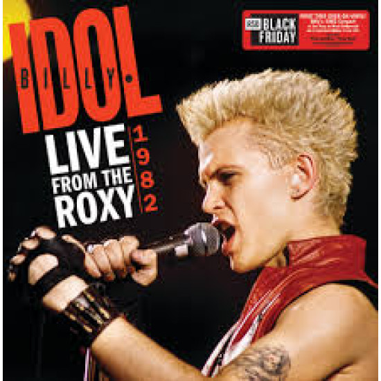 BILLY IDOL LIVE FROM THE ROXY  1982 2 LP LIMITED COLOURED RSD BLACK FRIDAY
