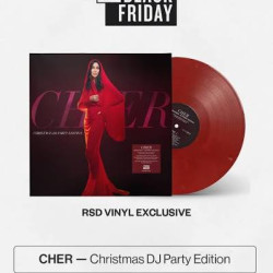 CHER CHRISTMAS DJ PARTY EDITION LP LIMITED COLOURED RSD BLACK FRIDAY