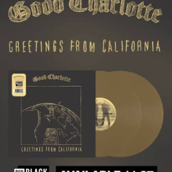 GOOD CHARLOTTE CREETINGS FROM CALIFORNIA 2 LP LIMITED COLOURED RSD BLACK FRIDAY