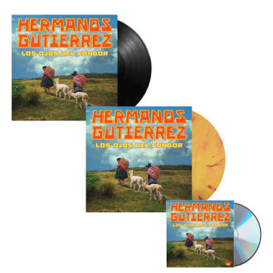 HERMANOS GUTIERREZ  LOS OJOS DEL CONDOR LP LIMITED COLOURED