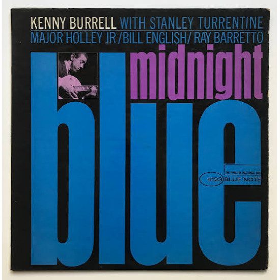 KENNY BURRELL  MIDNIGHT BLUE LP LIMITED