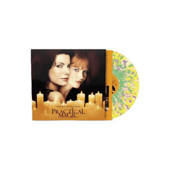 OST VARIOUS ARTISTS PRACTICAL MAGIC LP LIMITED GREEN & YELLOW POLYTROPO MUSIC HOUSE