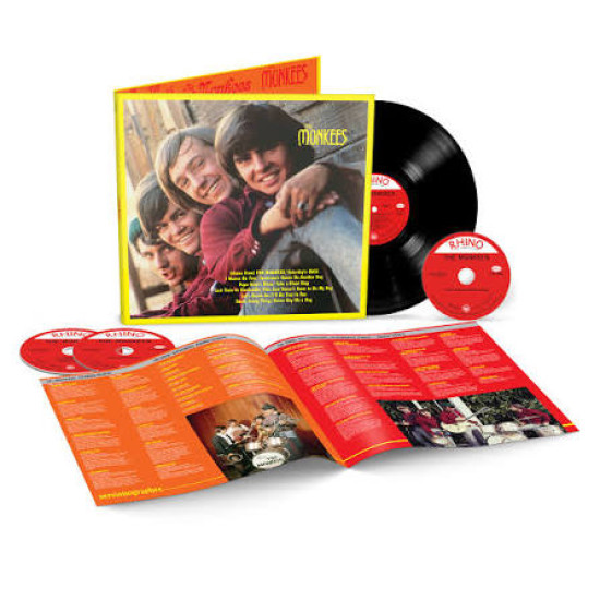 THE MONKEES THE MONKEES 60TH ANNIVERSARY DELUXE EDITION Limited Box LP & 3CD