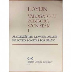 HAYDN VALOGATOTT ZONGORA-SZONATAK I AUSGEWAHLTE KLAVIERSONATEN SELECTED SONATAS FOR PIANO