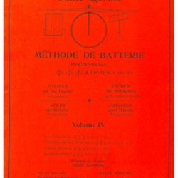 AGOSTINI DANTE METHODE DE BATTERIE VOLUME 4 (IV)