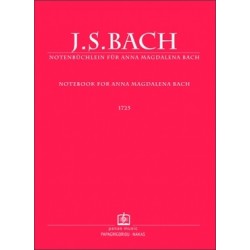 BACH J.S. 1725 NOTEBOOK FOR ANNA MAGDALENA BACH
