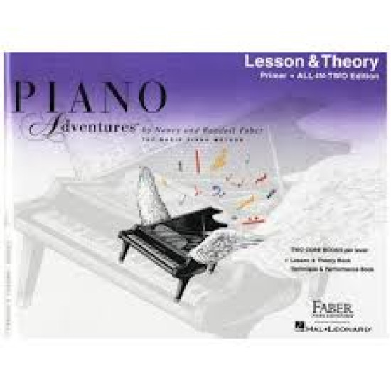 PIANO ADVENTURES LESSON & THEORY PRIMER ALL IN TWO EDITION