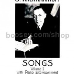 RACHMANINOFF S. SONGS VOL 2 WITH PIANO ACCOMPANIMENT